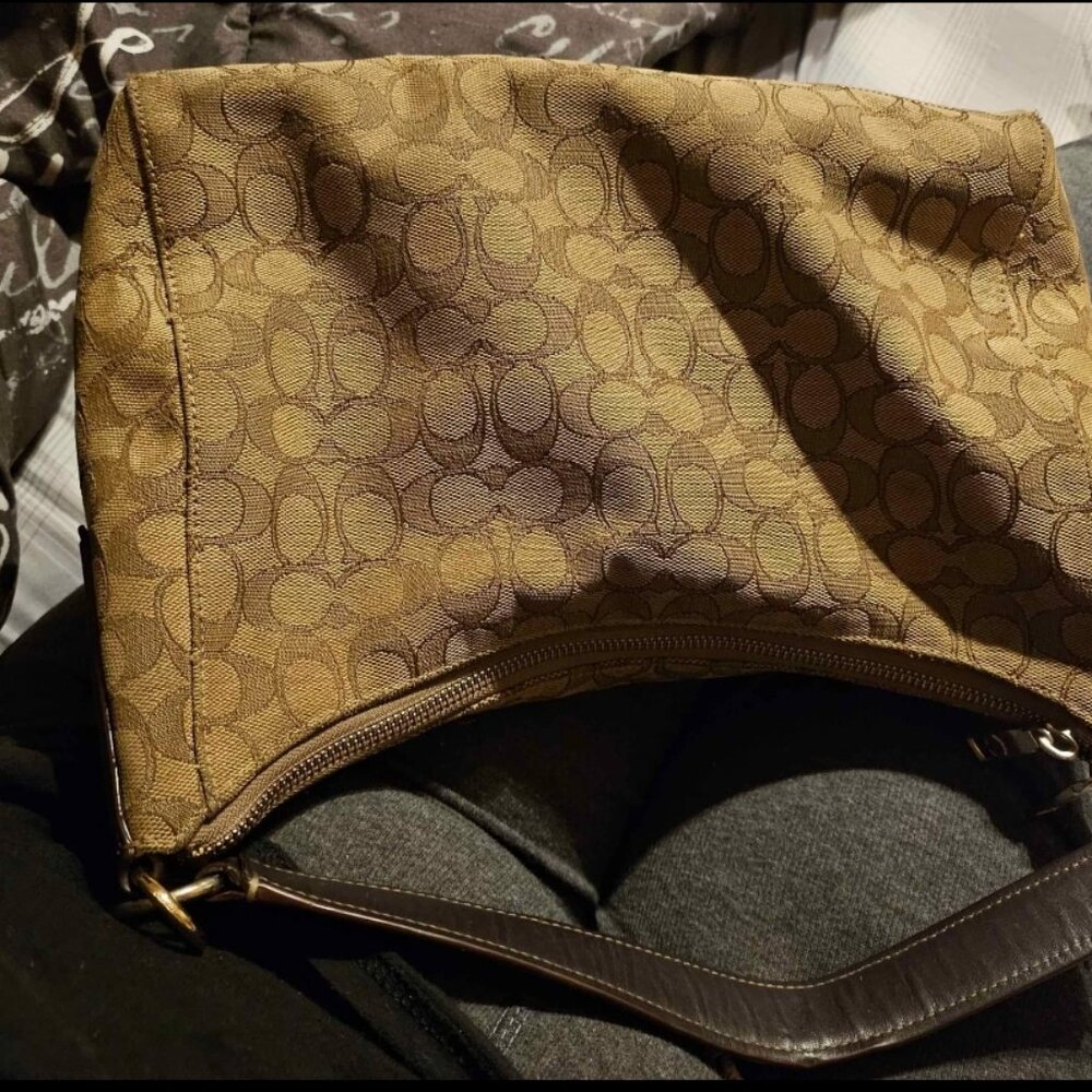 Large Coach Handbag - image 2